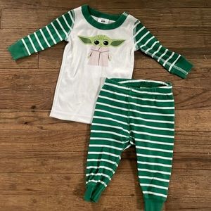 Hanna Andersson Yoda pajamas for baby